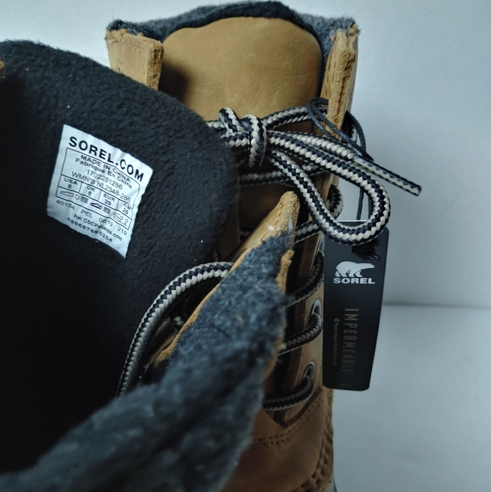 Sorel Slimpack II Snow Winter Elk Womens Boot #New - Picture 10 of 14